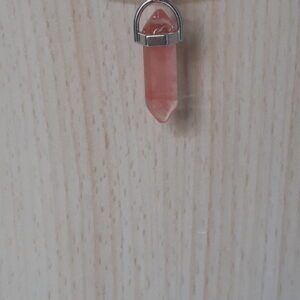 Colgante Cuarzo Rosa